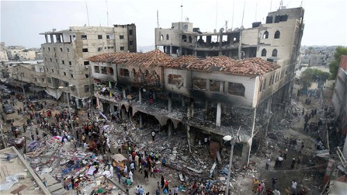 Israëls vernietiging van hoge gebouwen: wijdverbreid, moedwillig en ongerechtvaardigd