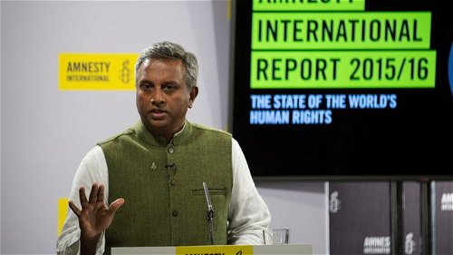 Jaarrapport Amnesty International 2016 - Onze rechten en vrijheden in gevaar