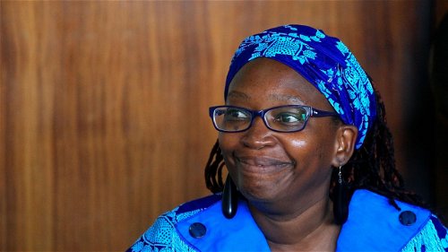 Oegandese activist dr. Stella Nyanzi: "bedankt, jullie acties gaven mij kracht"