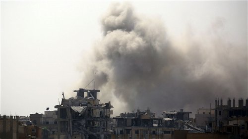 Burgers in Syrische stad Raqqa zitten vast in ‘dodelijk labyrint’