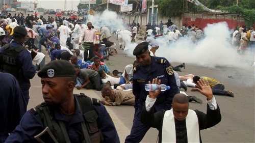 DRC: Hardhandig neerslaan van anti-overheidsprotesten moet onderzocht worden