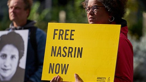 Iran laat Nasrin Sotoudeh tijdelijk vrij
