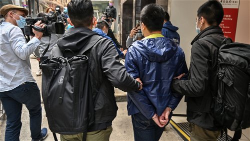  Arrestatie journalisten Hongkong is brutale aanval op persvrijheid