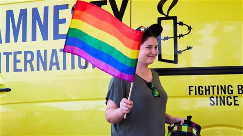 Onderzoek naar aanval op LGBTI-activist Vitalina Koval uit Oekraïne voortgezet