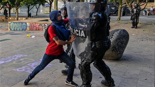 Colombia: meer dan 100 mensen met oogtrauma na buitensporig geweld door oproerpolitie tijdens nationale staking