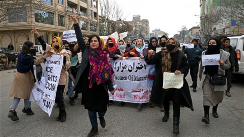 Op Internationale Vrouwendag vraagt Amnesty aandacht voor de vrouwenrechten in Afghanistan